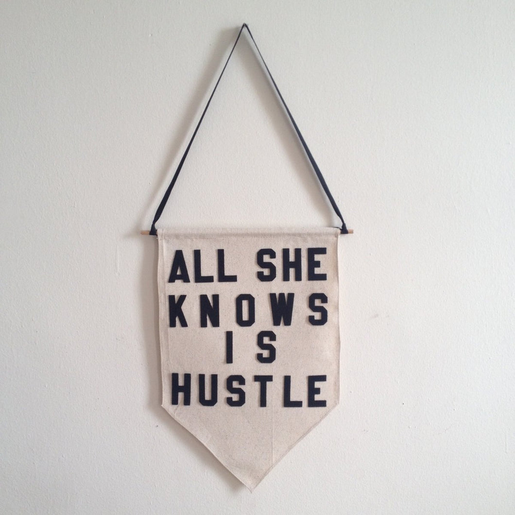all she knows is hustle by rayo & honey