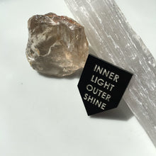 Load image into Gallery viewer, inner light outer shine pin by rayo &amp; honey
