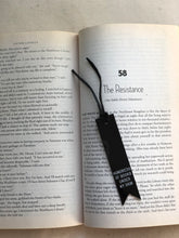Load image into Gallery viewer, hundreds of books under my skin bookmark
