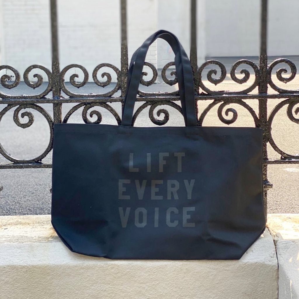 Lift Every Voice Tote by rayo & honey