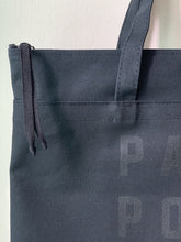 Load image into Gallery viewer, part poet part wolf black tote by rayo &amp; honey
