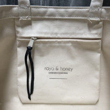 Load image into Gallery viewer, part poet part wolf tote by rayo &amp; honey
