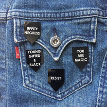 Load image into Gallery viewer, resist pin by rayo &amp; honey
