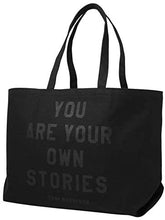 Load image into Gallery viewer, You Are Your Own Stories Black Tote by rayo &amp; honey
